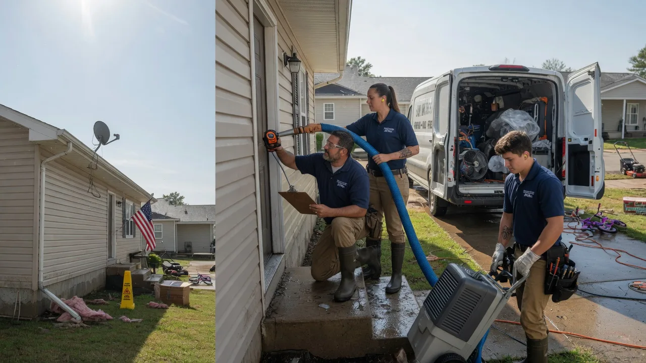 Ceiling Water Damage Restoration in Winter, WI near me